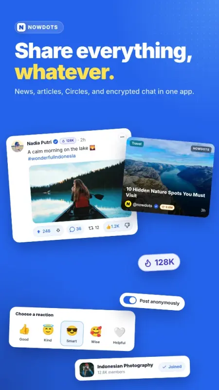 Tampilan NOWDOTS 1