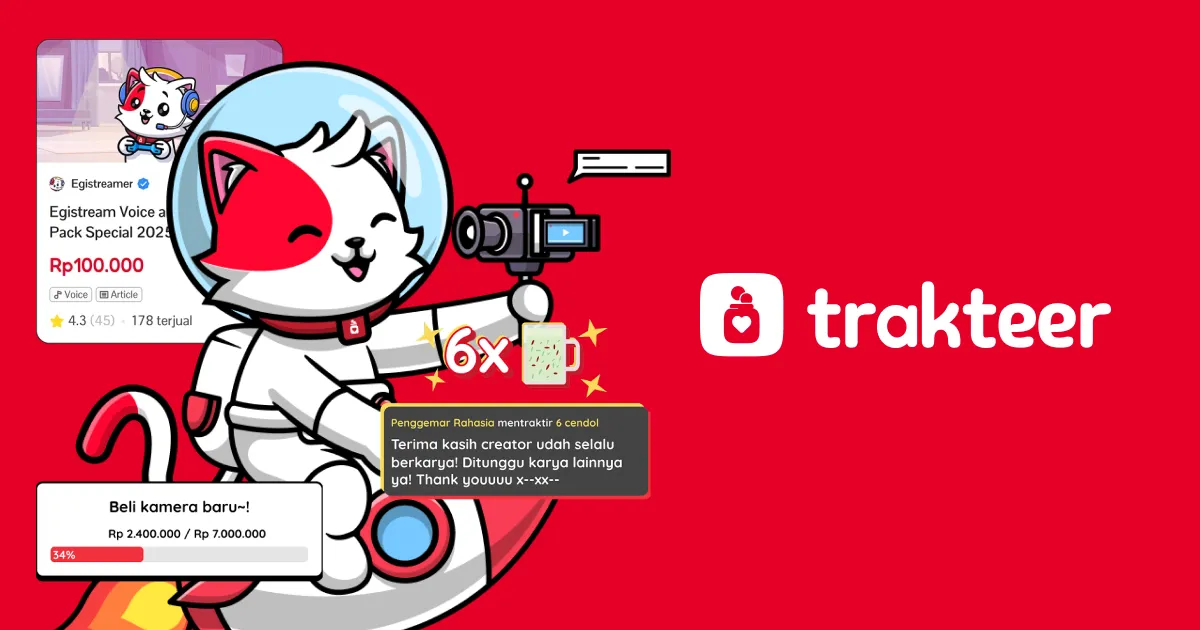 Tampilan Trakteer 1